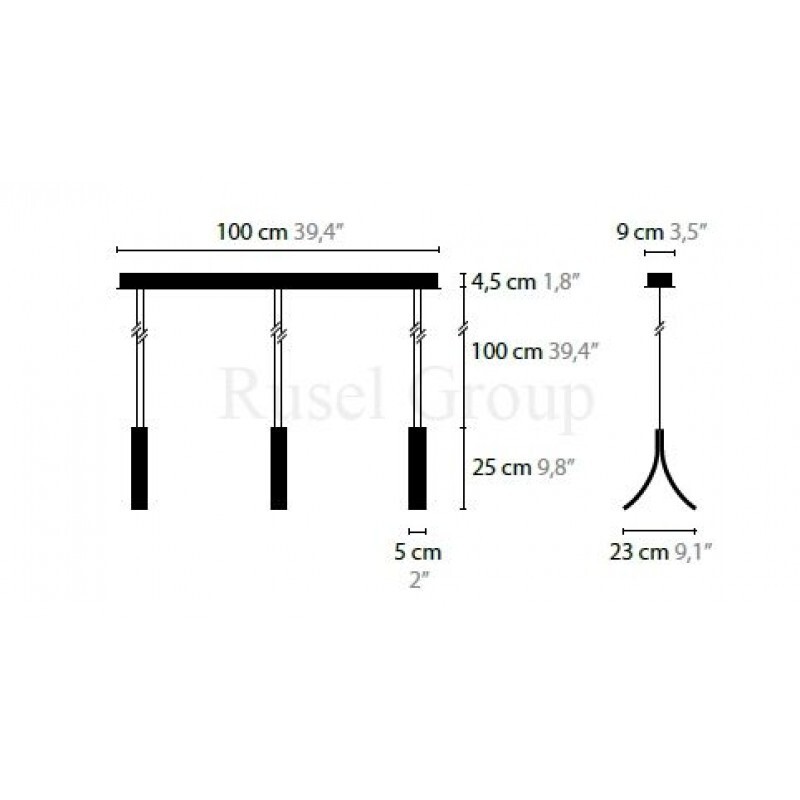 Подвесной светильник ILFARI STREAM H3 13720