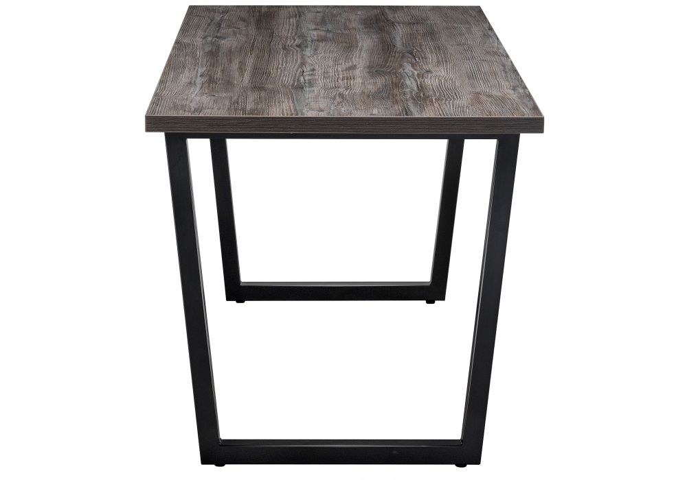 Стол деревянный Woodville Эльпатия 150 дуб рошелье / черный матовый 420995