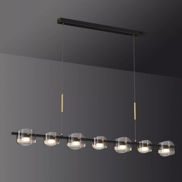 Подвесной светильник NICOLETTA D LONG L130 Black by ImperiumLoft