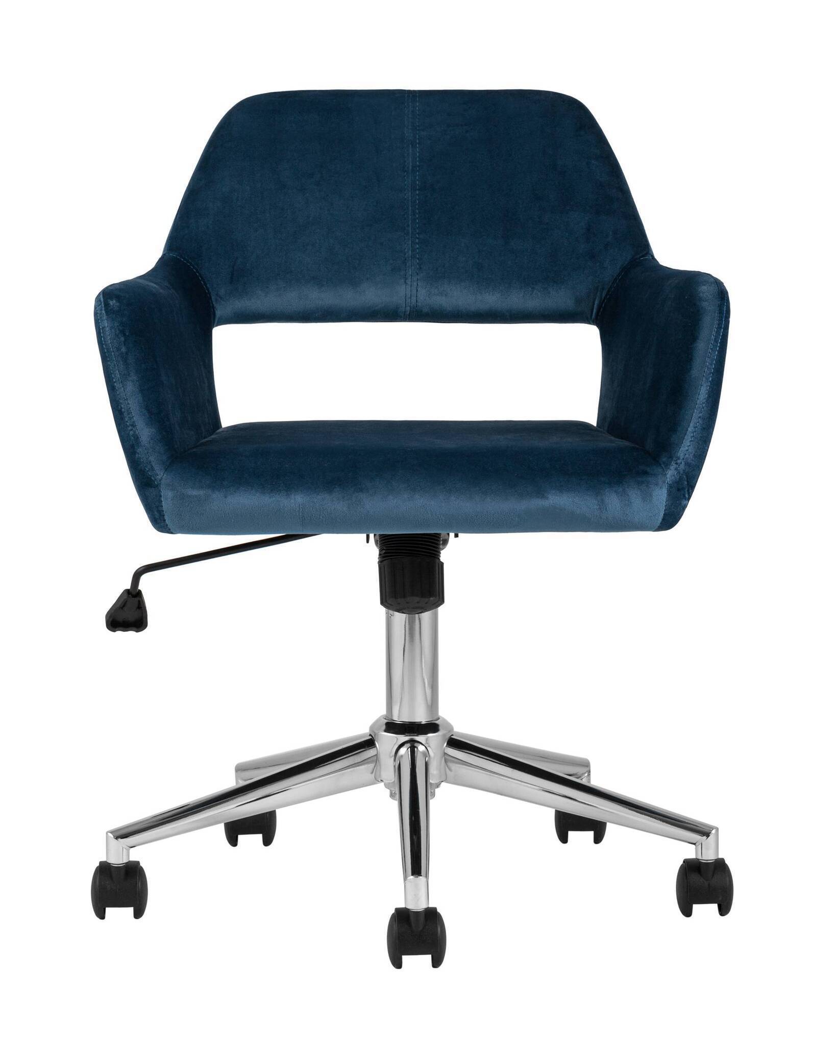 Кресло офисное Ross велюр синий Stool Group