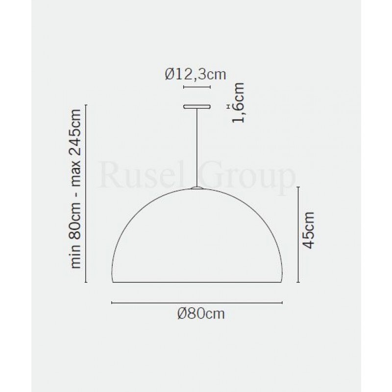 Подвесной светильник Fabbian Oru F25 A07 41