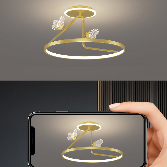 Потолочная люстра BABETTA CH E D50 Brass 4000К by ImperiumLoft