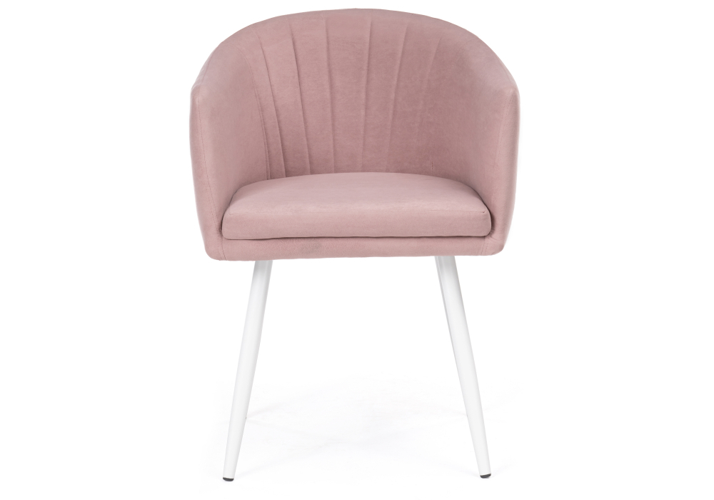 Стул Woodville Валета пыльно-розовый /  белый 504206