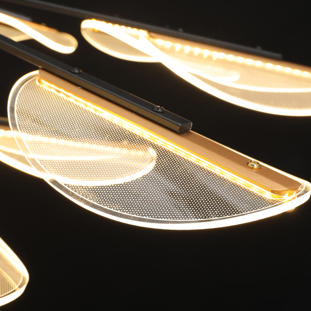 Потолочная люстра VISUAL L15 Brass by ImperiumLoft