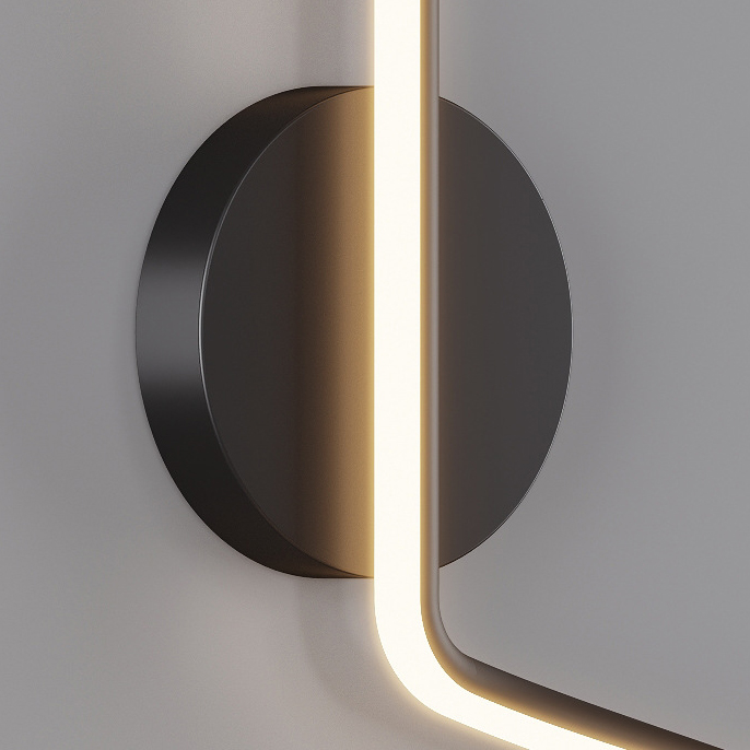 Настенный светильник DAMARIS WALL H50 Black 4000К by ImperiumLoft