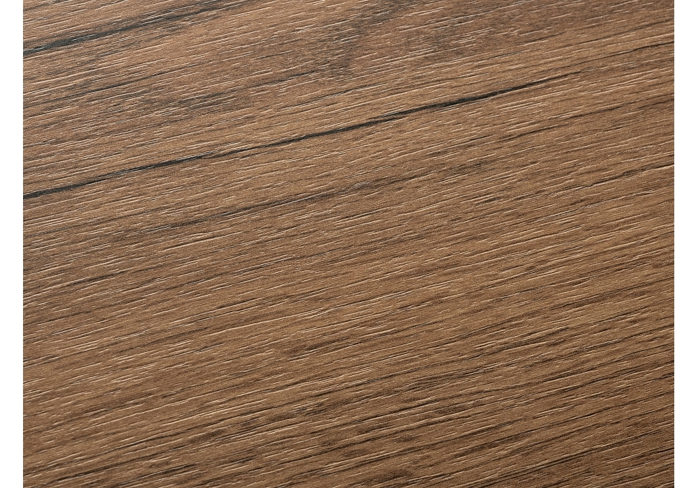 Стол Woodville Лео Лофт черный матовый / дуб делано темный 489680