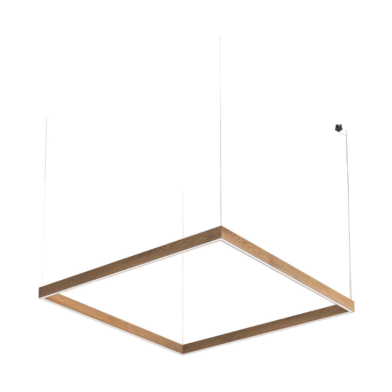 Подвесной светодиодный светильник Ledron KVADRO Basic 1855 Black 4000K