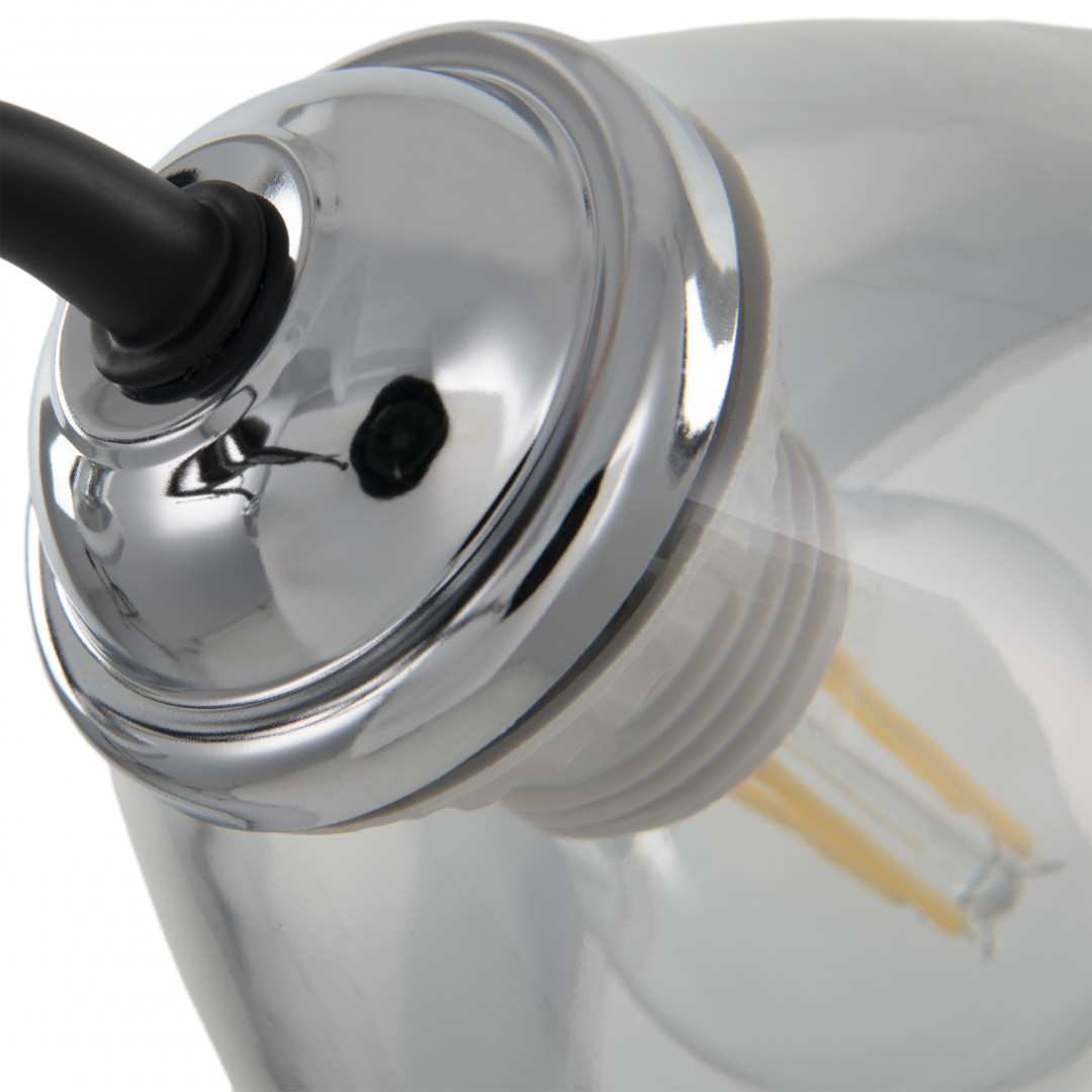 Люстра с плафонами 327685/5A BK+CR Arte Milano