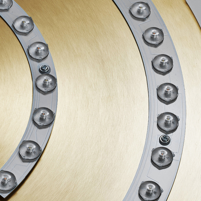 Потолочный светильник NELIUS CH D81 Brass by ImperiumLoft