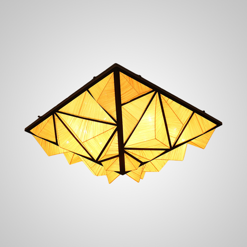 Люстра Aqua Creations Lighting ceiling D80 Yellow by ImperiumLoft