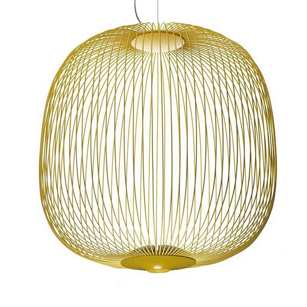 Подвесной светильник SPOKES D70 Yellow by ImperiumLoft