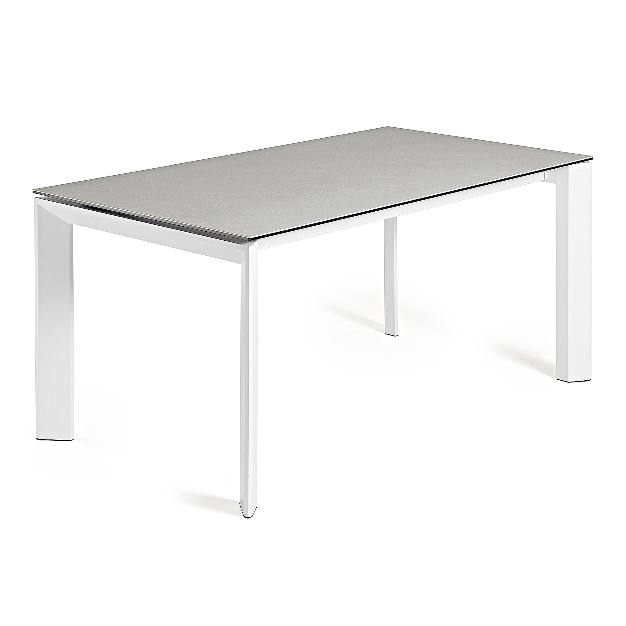 Стол Atta 160 (220) x90 белый керамика La Forma (ex Julia Grup)