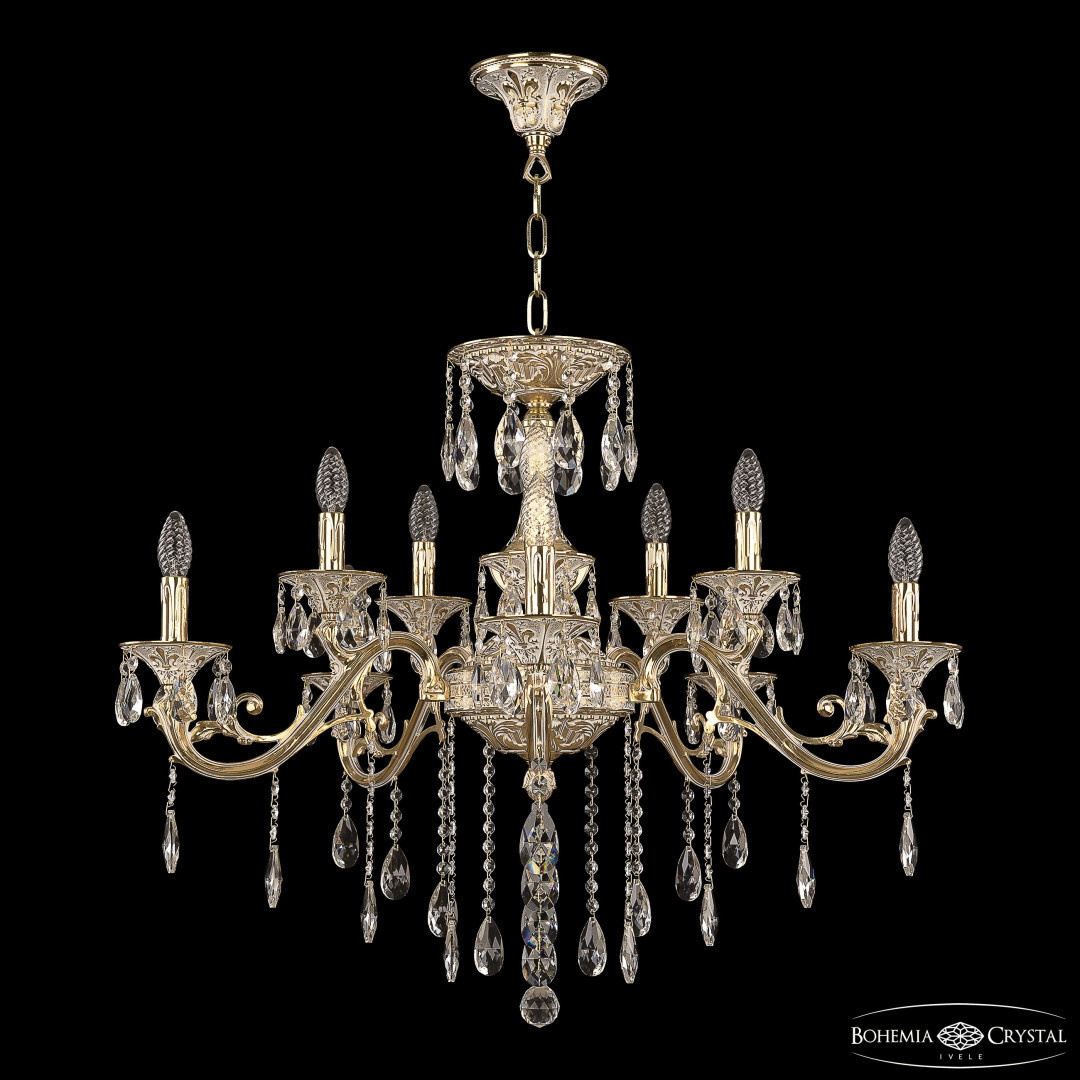 Люстра бронзовая 70123/10/320 B GW Bohemia Ivele Crystal