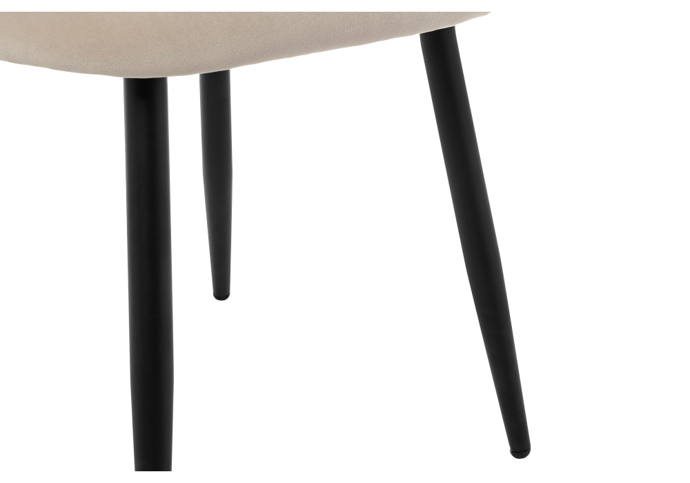 Стул Woodville Gabi 1 beige / black 15086