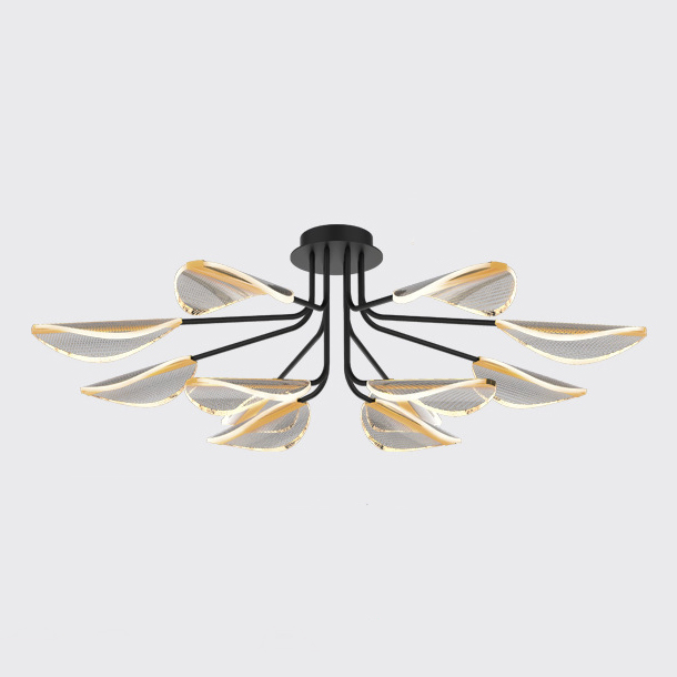 Потолочная люстра VISUAL L12 Brass by ImperiumLoft