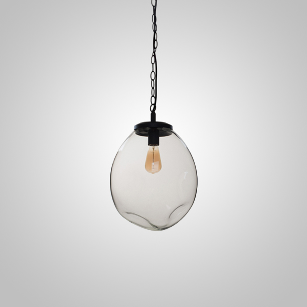 Подвесной светильник GLASSBALL 4 B Transparent by ImperiumLoft