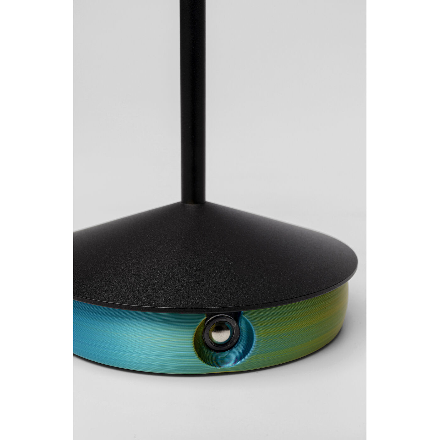 Светильник настольный Swirl Black Sunset KARE 57647