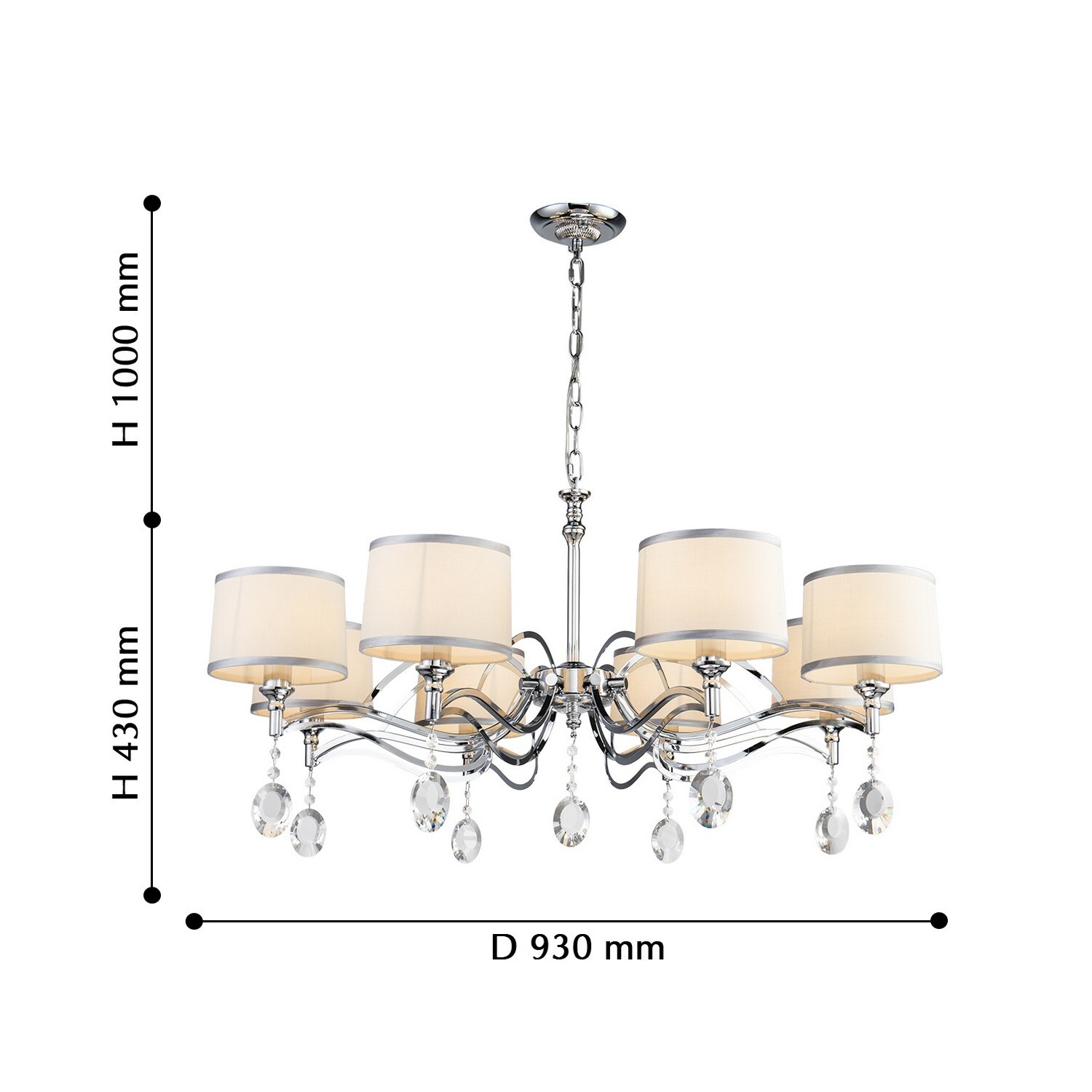 Люстра Favourite 2707-8P