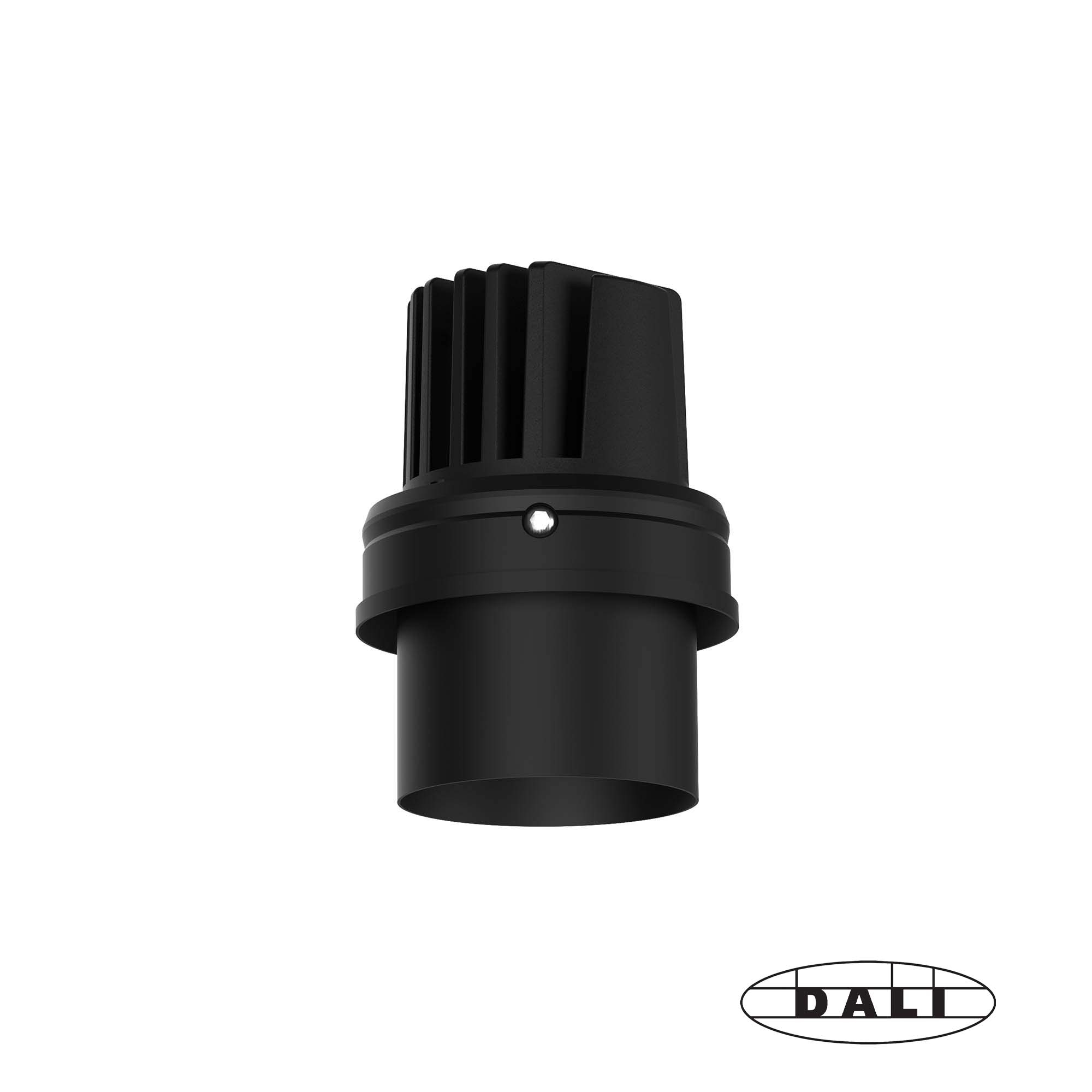 Встраиваемый светильник ELIOS TUBE IP54 7W черный 36є 2400K-6000K DALI Faro