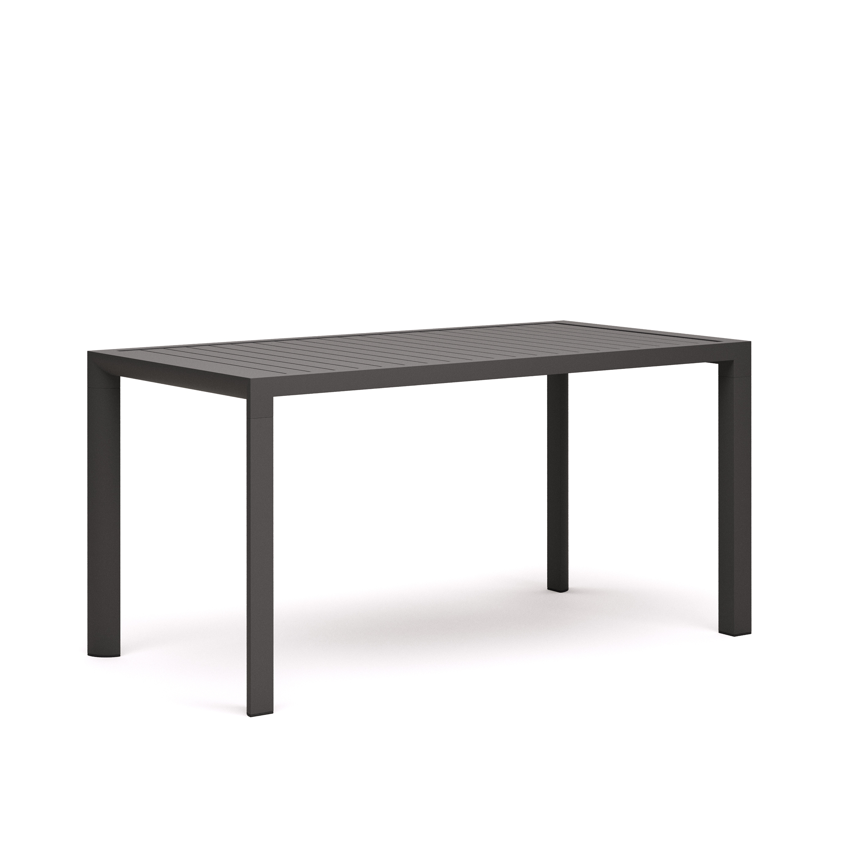 Culip Алюминиевый уличный стол с порошковым покрытием серого цвета 150 x 77 см La Forma (ex Julia Grup)