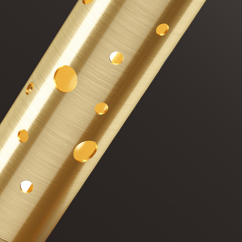 Настенный светильник ALEKSA WALL H80 Brass by ImperiumLoft