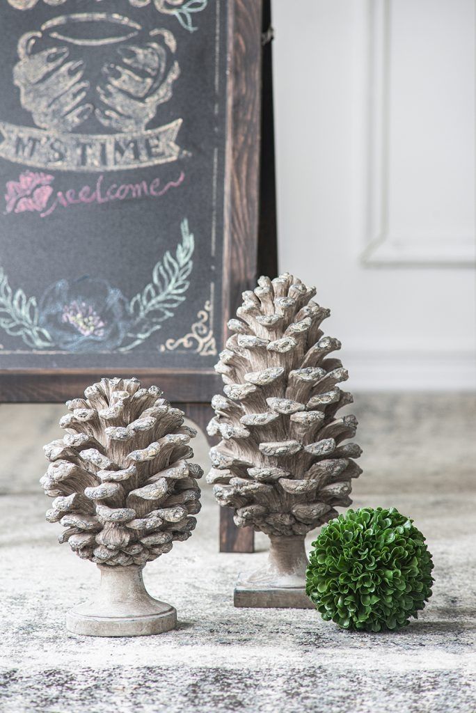 Декор Шишка Glasar 77341