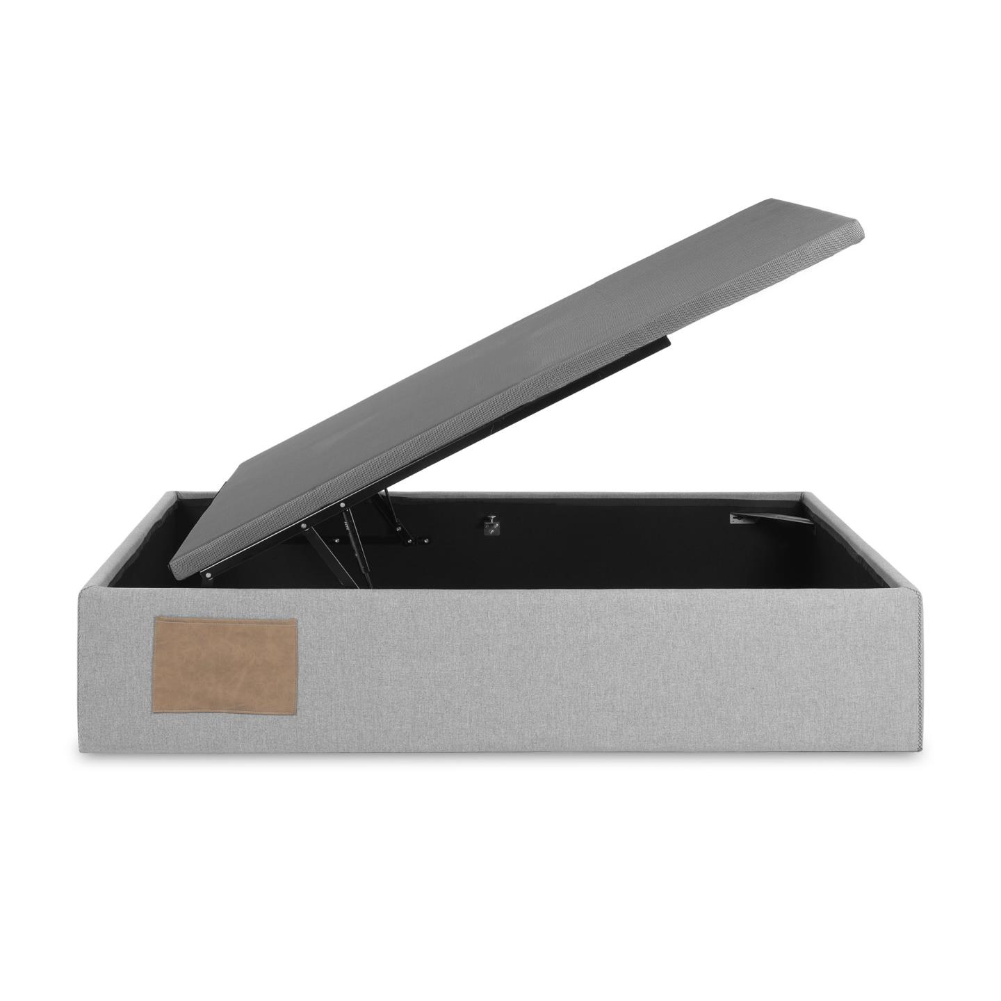 Кровать Matters c ящиком для хранения 90x190 серая La Forma 62826