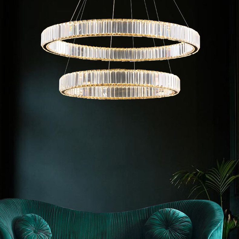 Подвесная люстра BERTOLDA D40+60+80 Chrome by ImperiumLoft