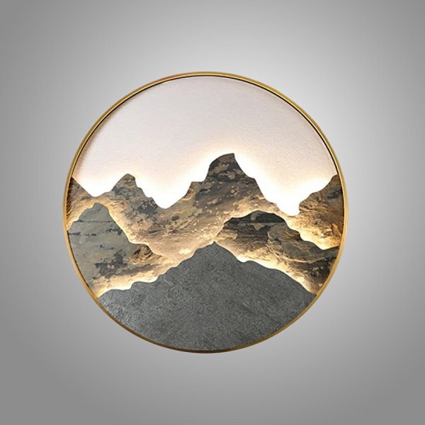 Настенный светильник DAWN D80 Brass by ImperiumLoft