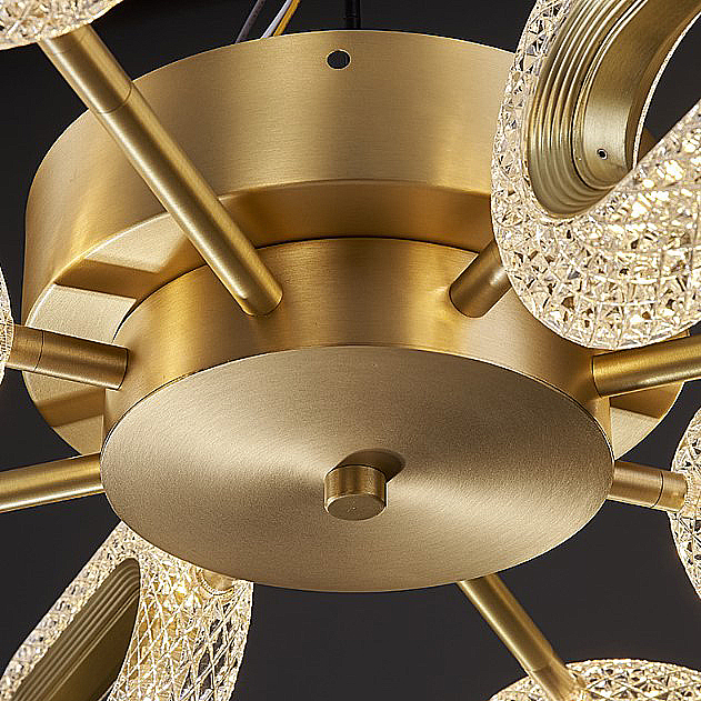 Потолочная люстра KEZIA CH D L10 by ImperiumLoft