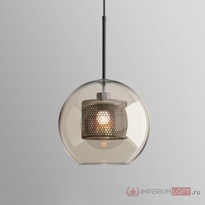 Подвесной Светильник Catch Amber  Ball M D24 By Imperiumloft