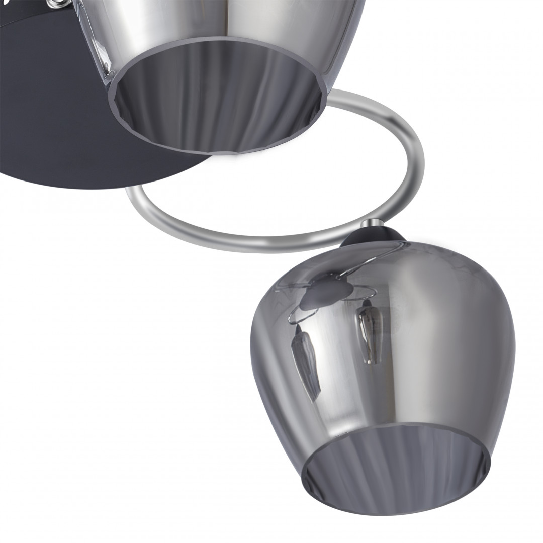 Люстра с плафонами 321508/3 CR+BK Arte Milano