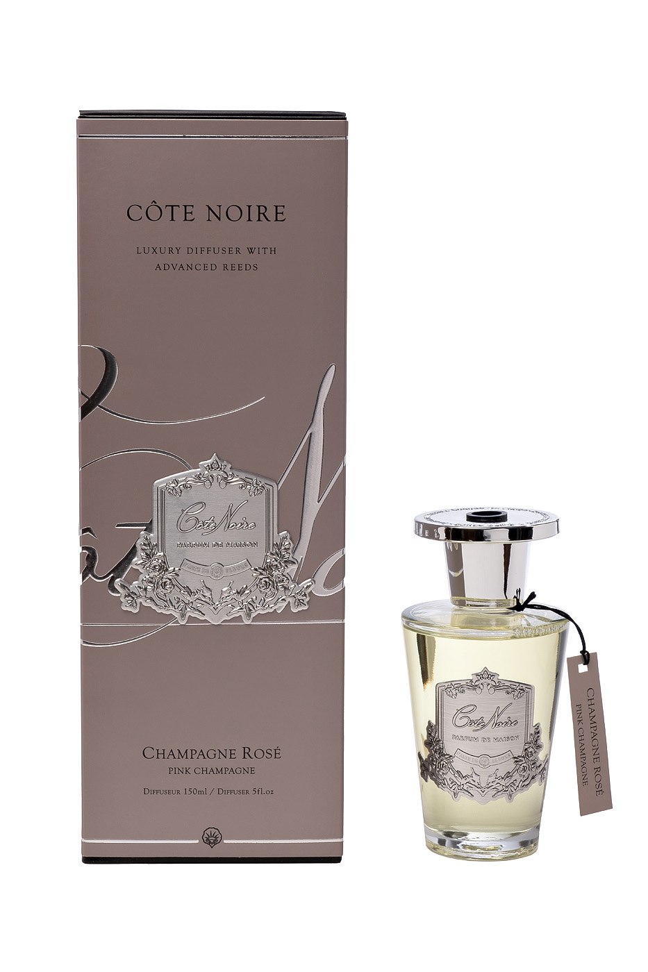 Аромадиффузор с палочками Pink Champagne 150 мл Garda Decor 96CN-15018