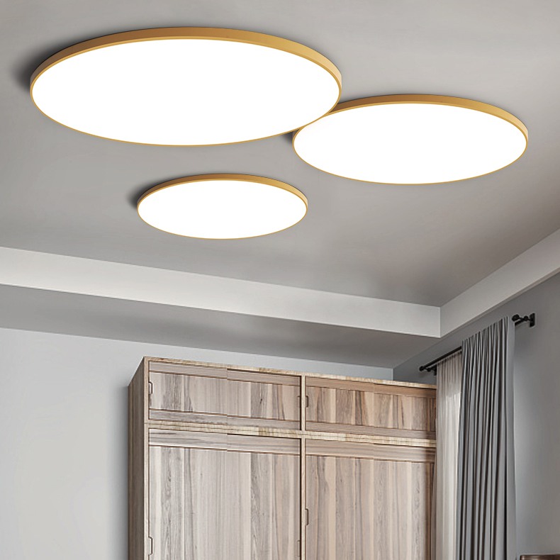 Потолочный светильник SLIM D40 Черный by ImperiumLoft