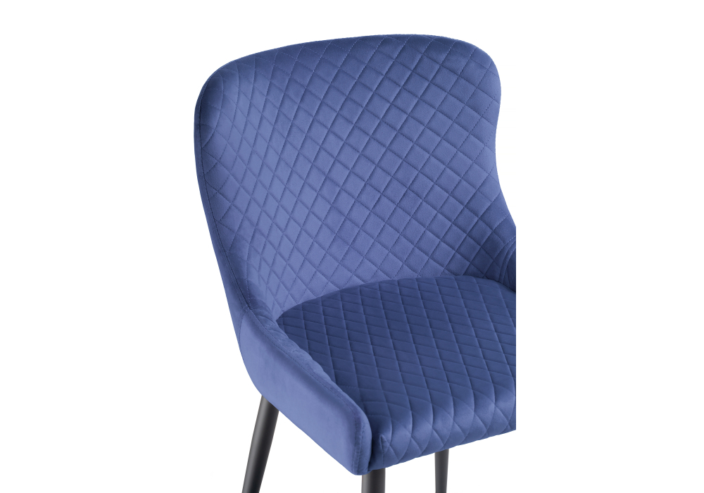 Стул Woodville Teo dark blue / black 15030