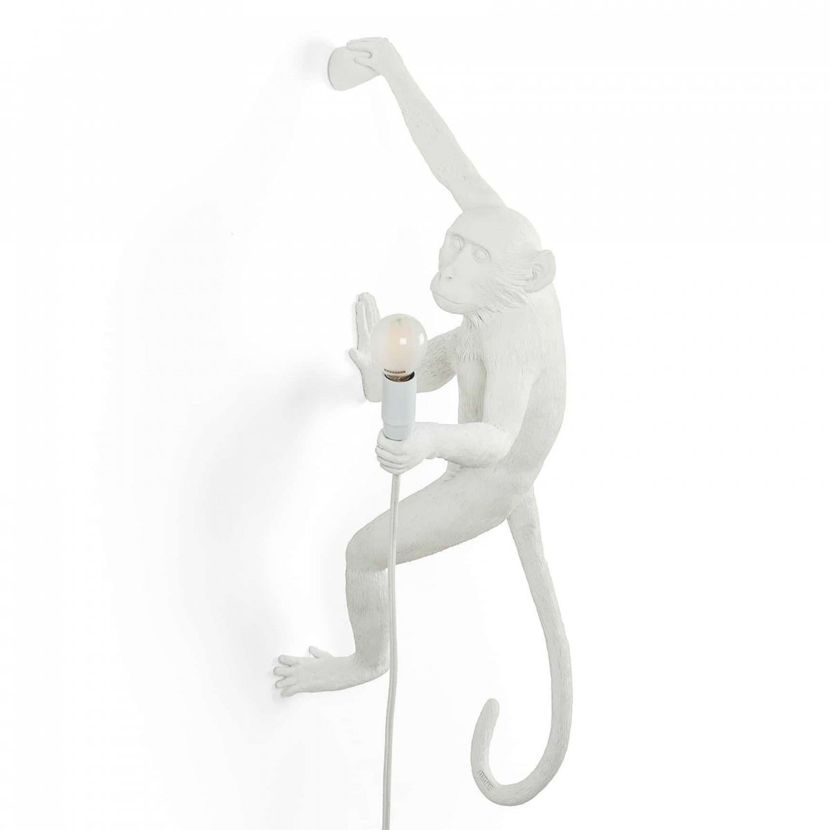 Бра Seletti The Monkey Lamp Hanging Version Right White by ImperiumLoft