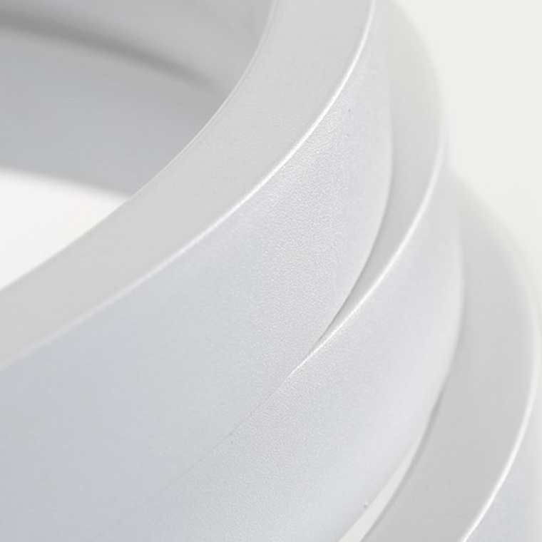 Подвесной кольцевой светильник GALO  D52,5 White by ImperiumLoft