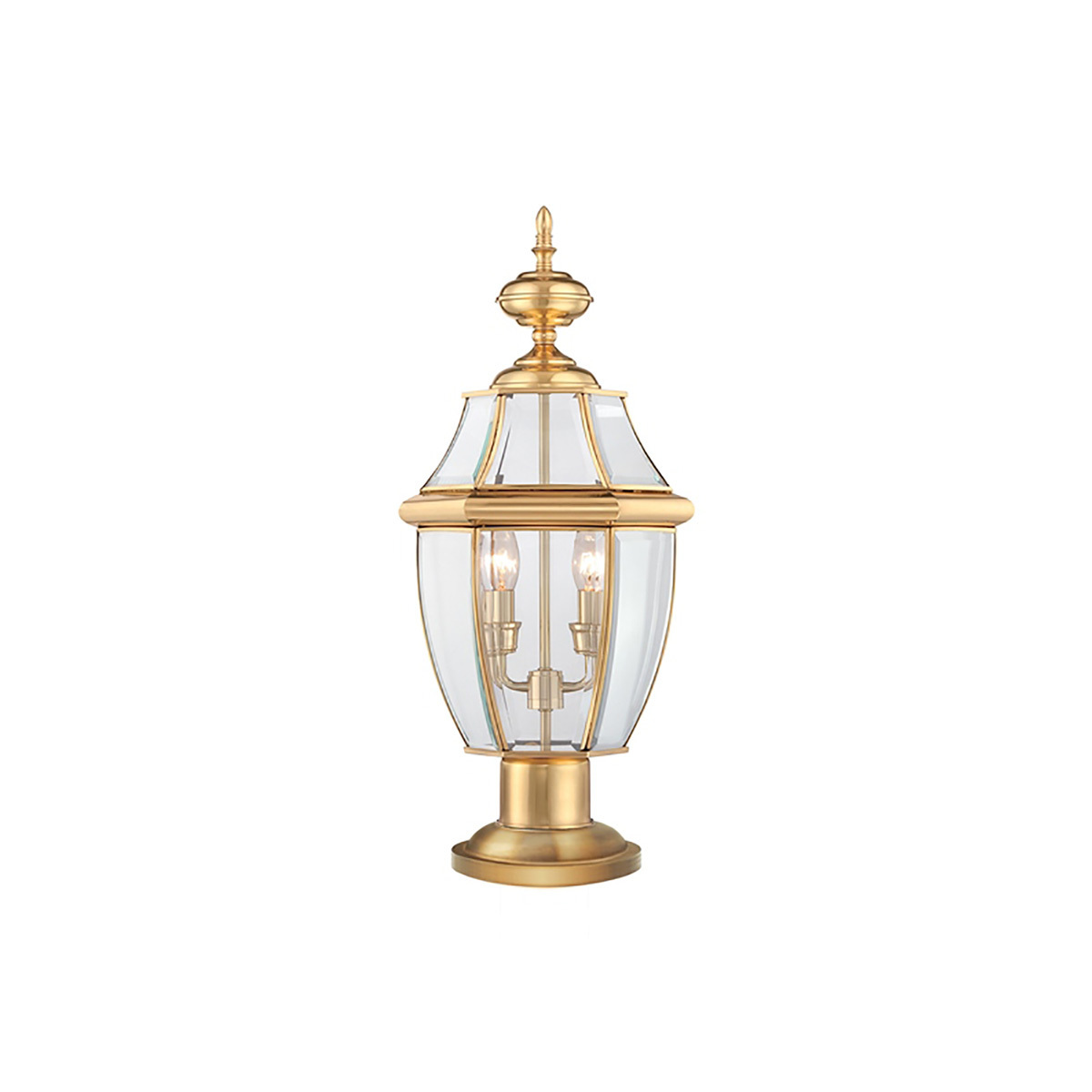 Фонарь-пьедестал Quoizel QZ-NEWBURY3-L-PB