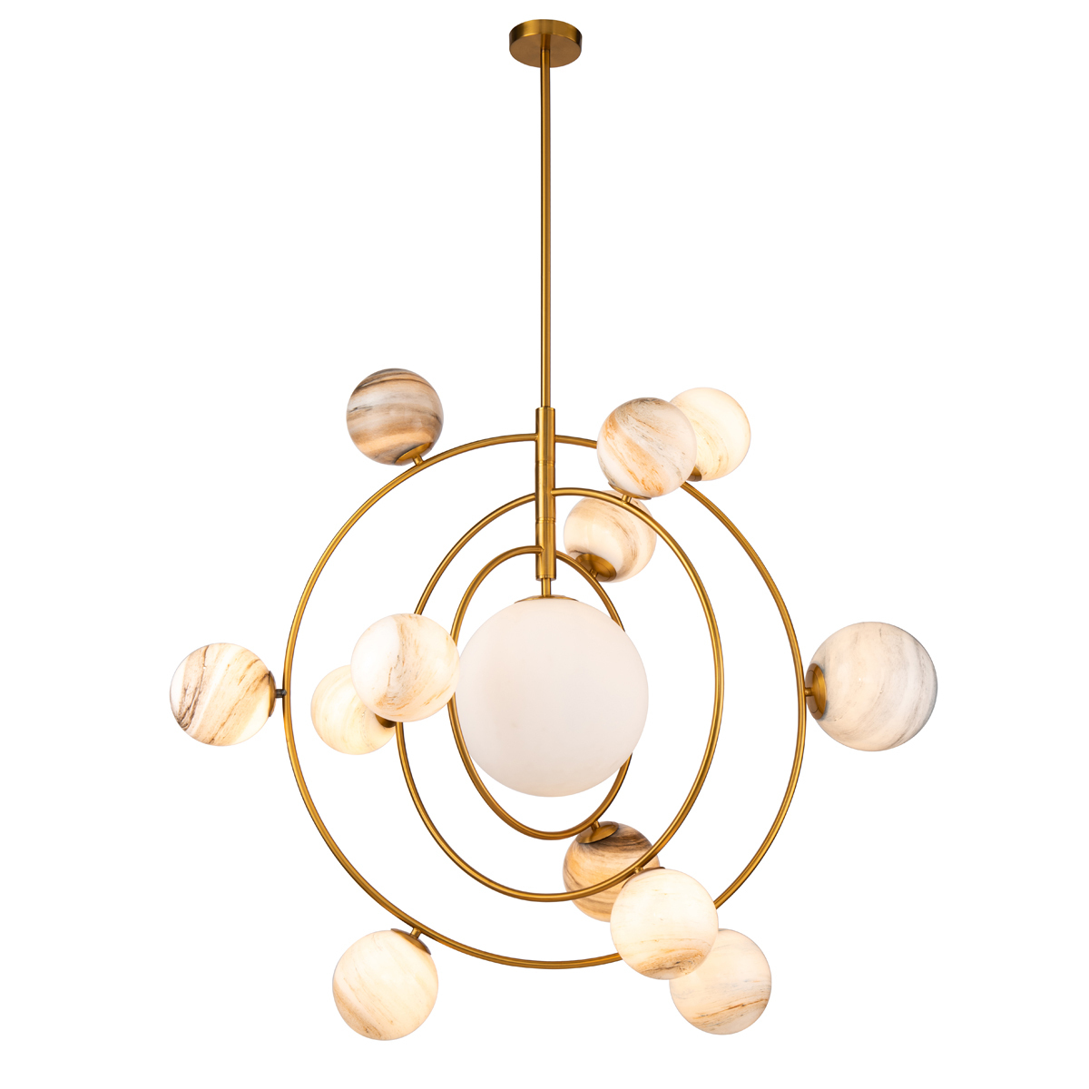 Люстра  Delight Collection Planet 13 brass