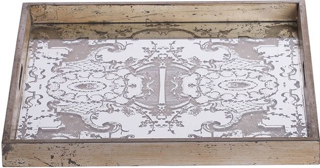 Поднос зеркальный Glasar 43646