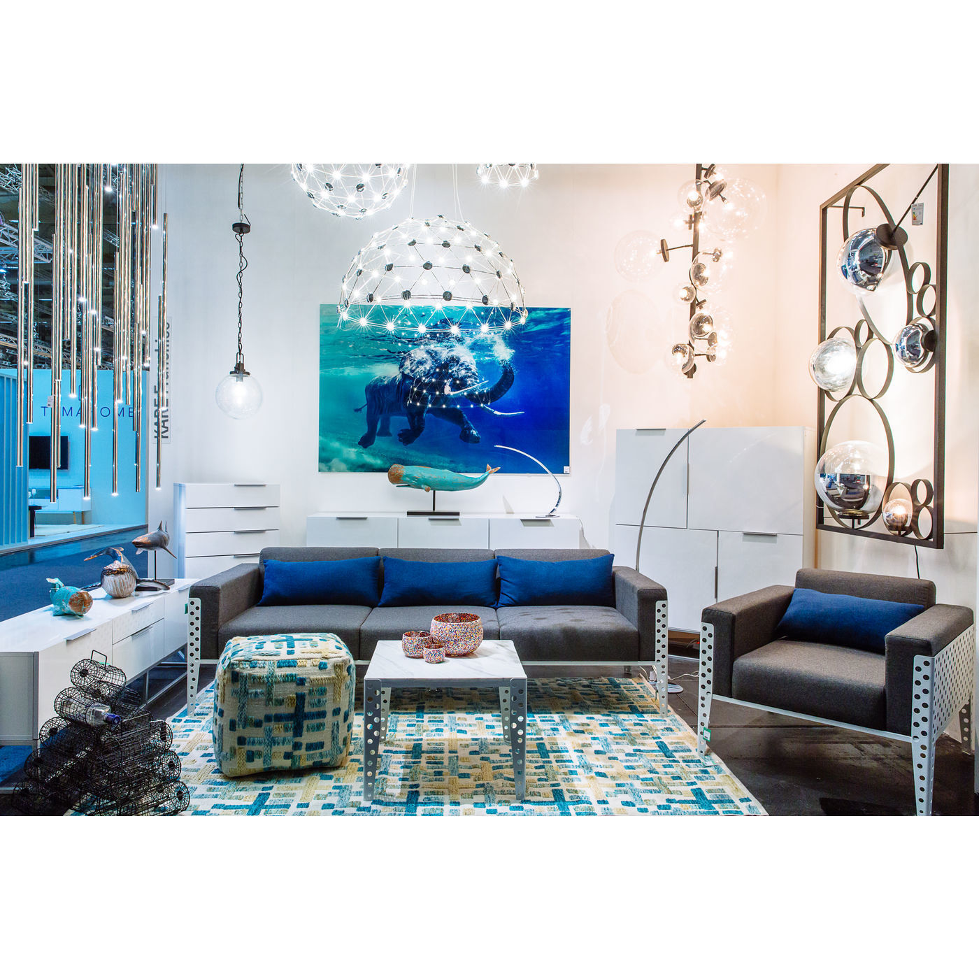 Картина Swimming Elephant 39274 KARE