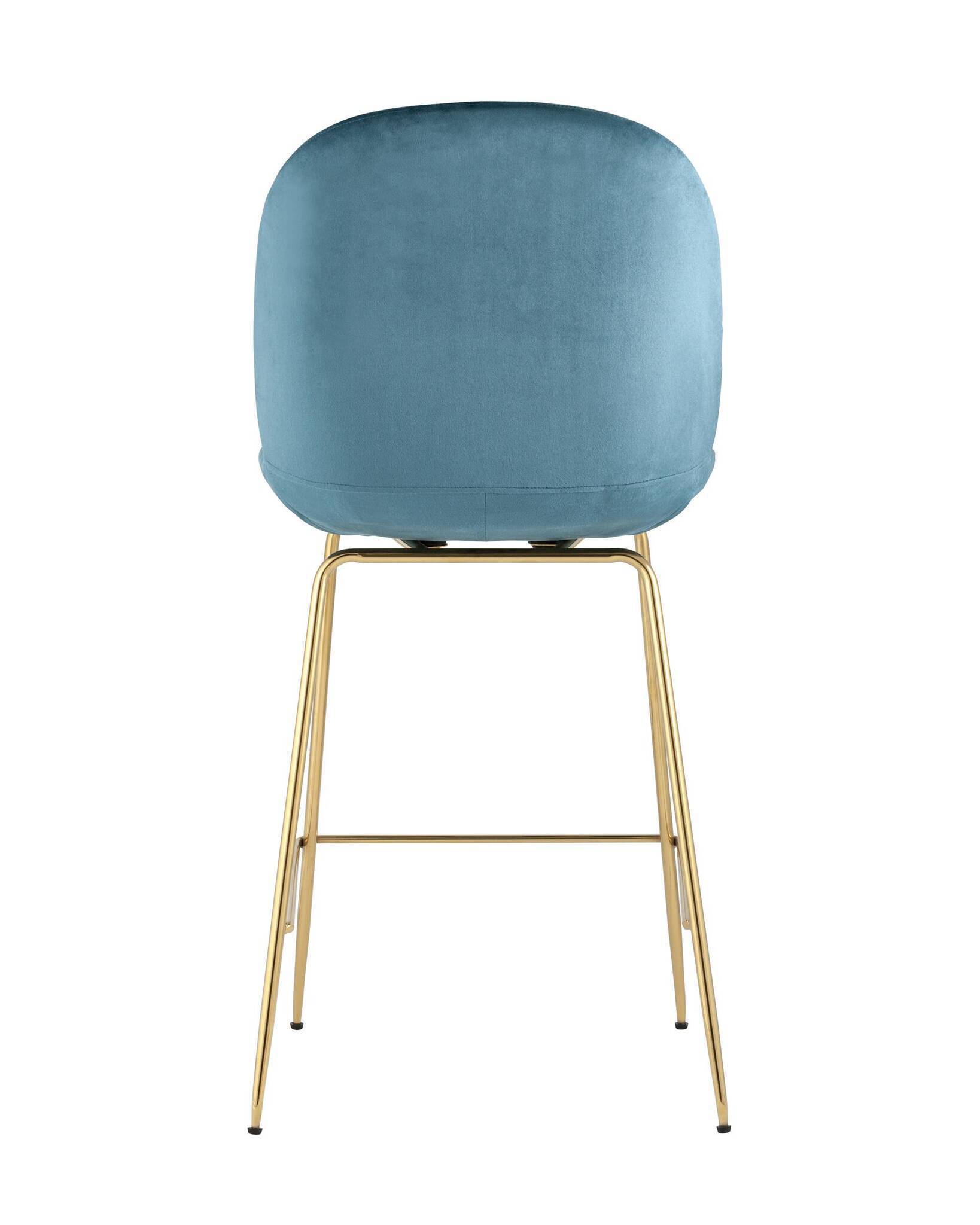 Стул полубарный Beetle со спинкой маренго Stool Group