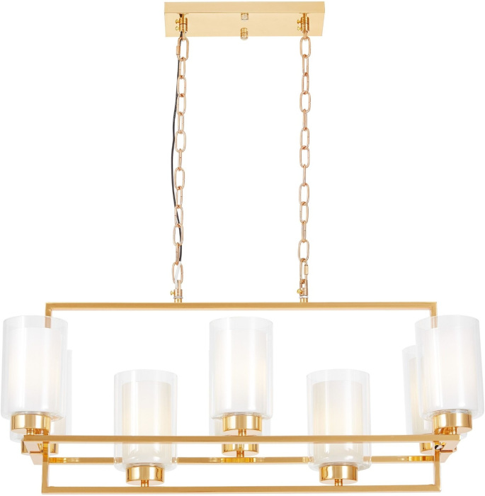 Подвесная люстра Lumina Deco LDP 1239-8 F.GD