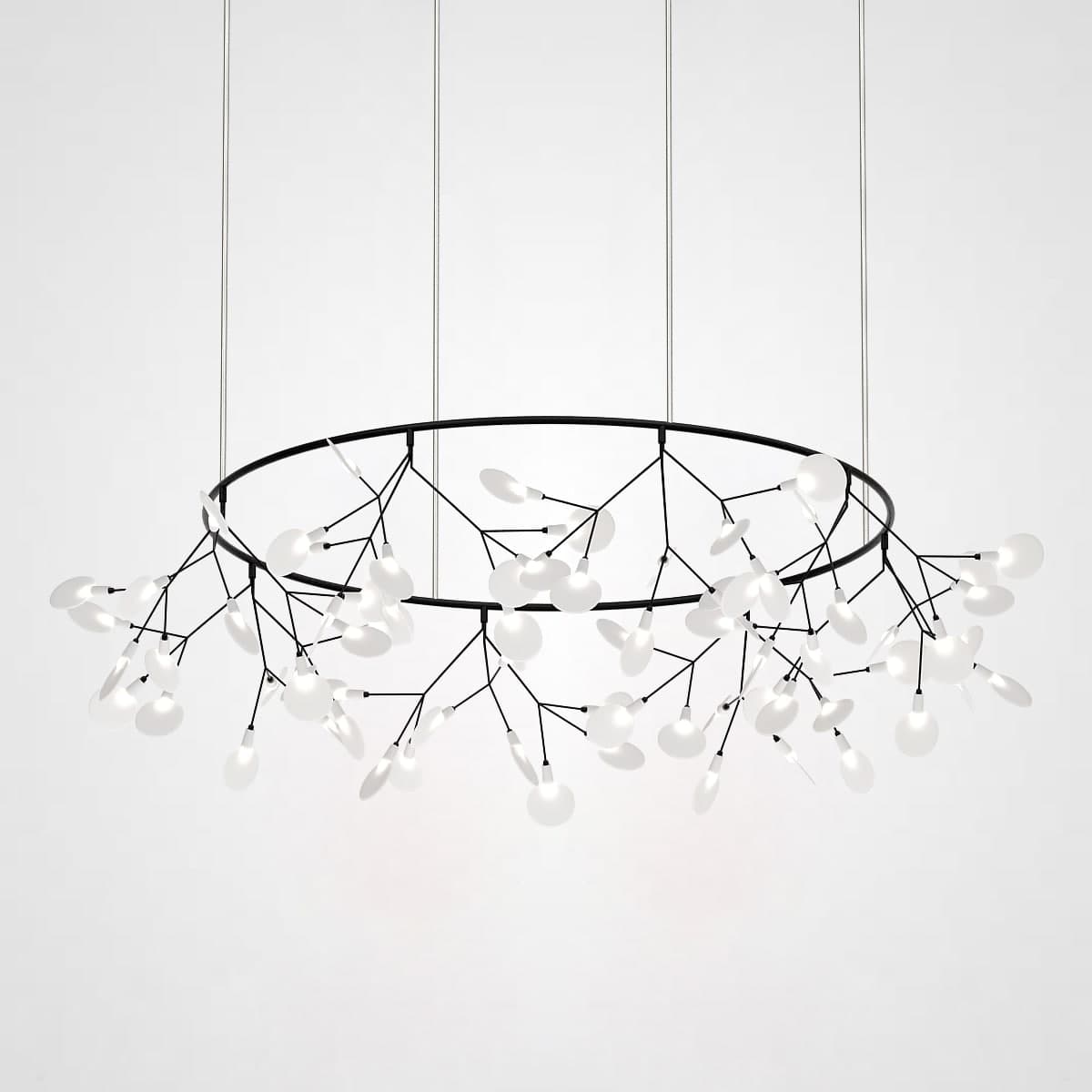 Люстра Mi Heracleum The Big O 110 Black by ImperiumLoft