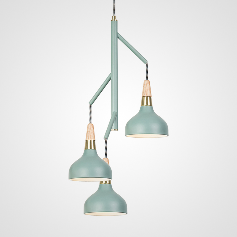 Люстра на штанге OPLAND CH D37 Blue by ImperiumLoft