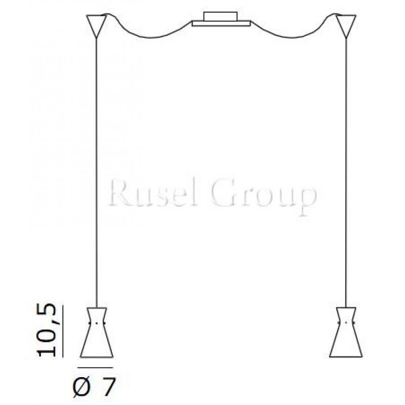 Подвесной светильник de MAJO MEMORY XXS S2D