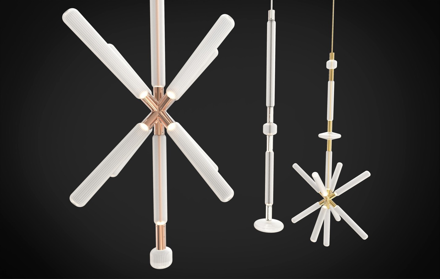 Подвесной светильник LASVIT Cipher Vertical S