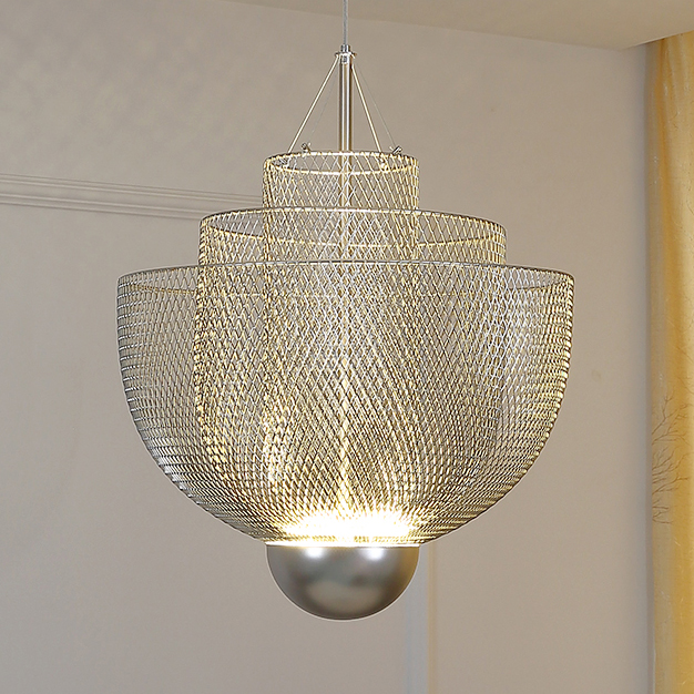 Подвесная люстра MESHMATICA D60 Gold by ImperiumLoft