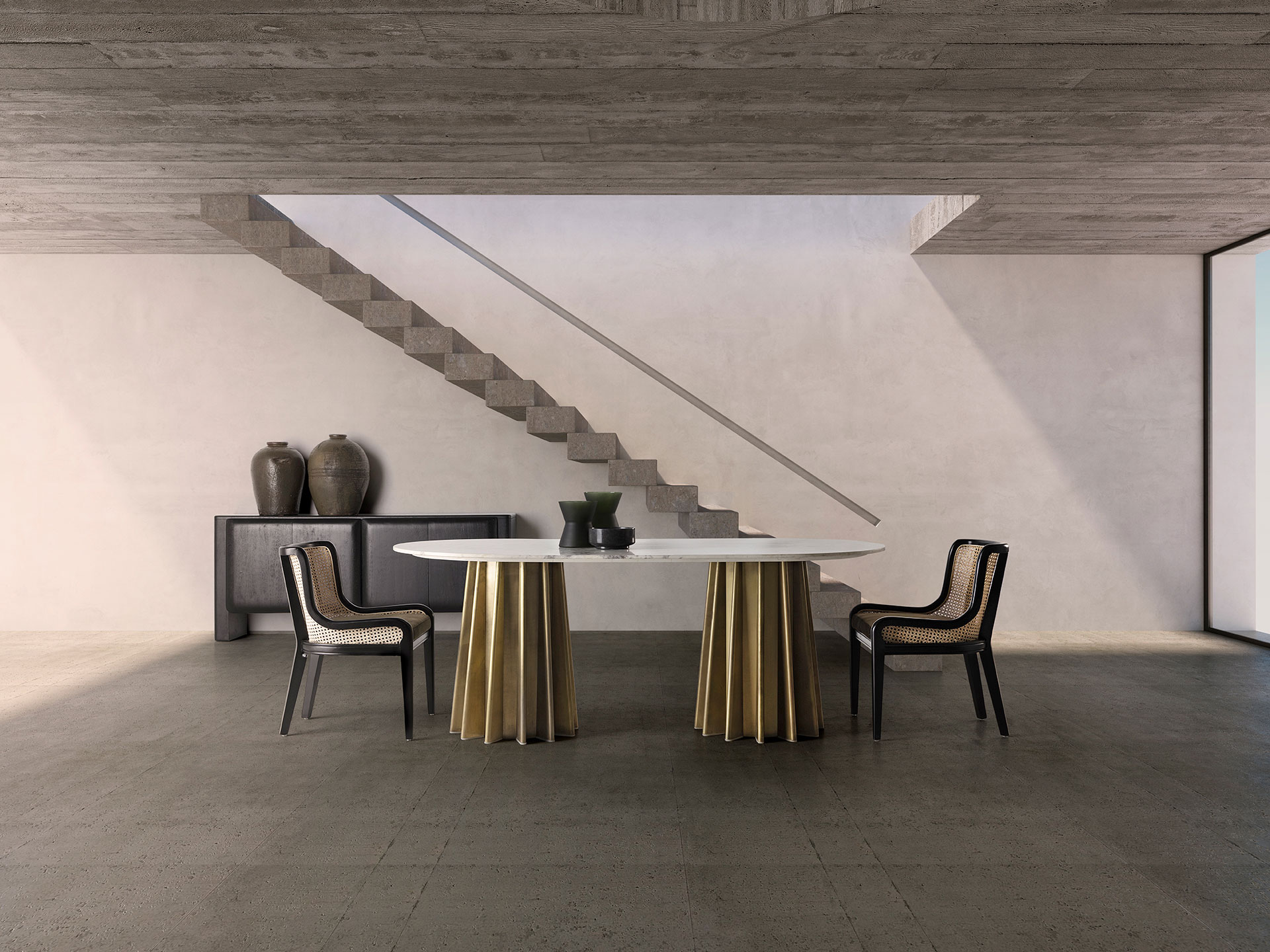 Ваза Nehoiu зеленая высота 19 см Vical