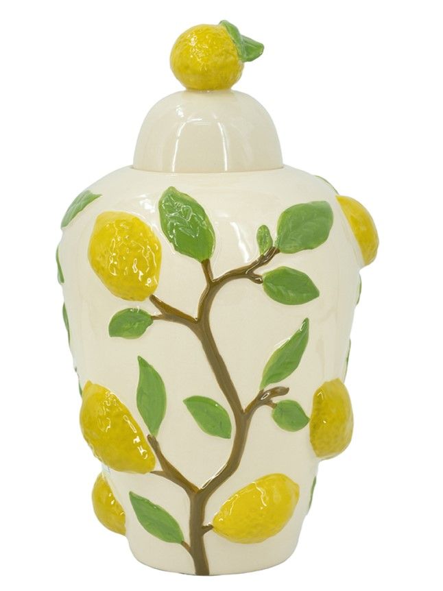 Ваза с лимонами Glasar C5543